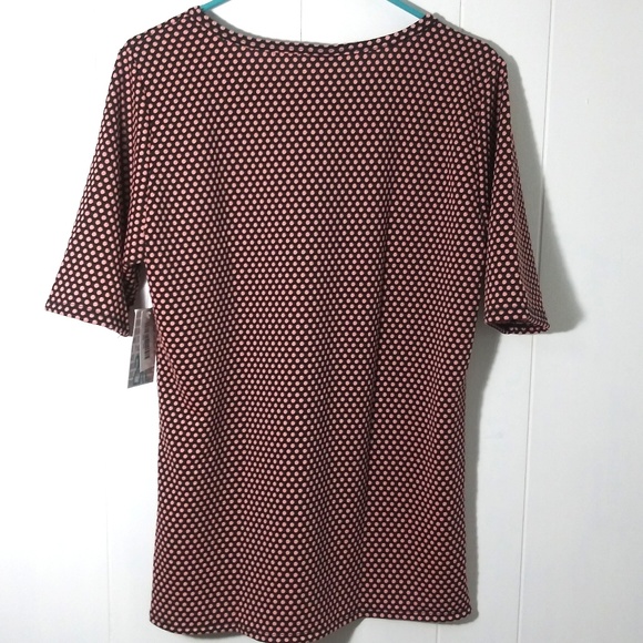NWT LulaRoe Gigi Polka Dot Top - Picture 2 of 8